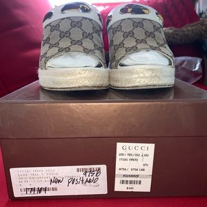 Gucci espadrille wedges